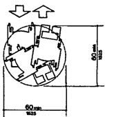 60-In (1525-mm)-Diameter Space