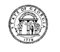 State of Georgia stamp.
